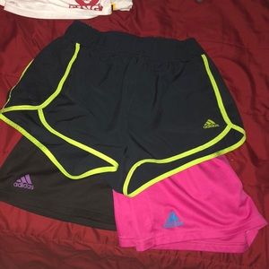 3 adidas shorts!